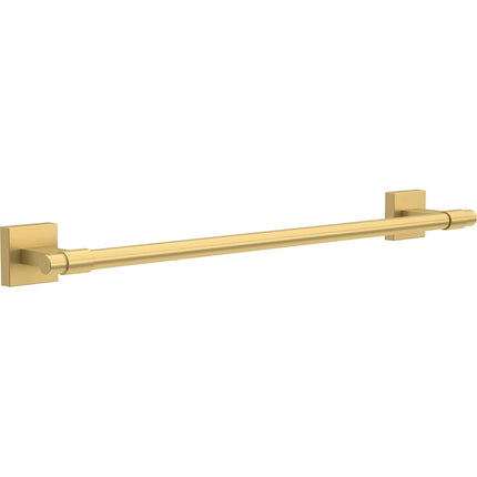 Franklin Brass Maxted (1-Pack) 18' Towel Rack for Bathroom, Modern Gold Bar Holder Wall Mounted Rod, Hardware | Accessories MAX18-MG