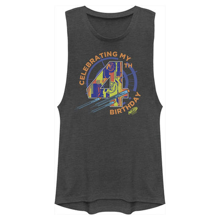 Hasbro Women's Celebrating My 4th Birthday T-Shirt