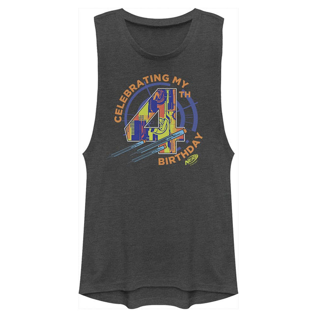 Hasbro Women's Celebrating My 4th Birthday T-Shirt