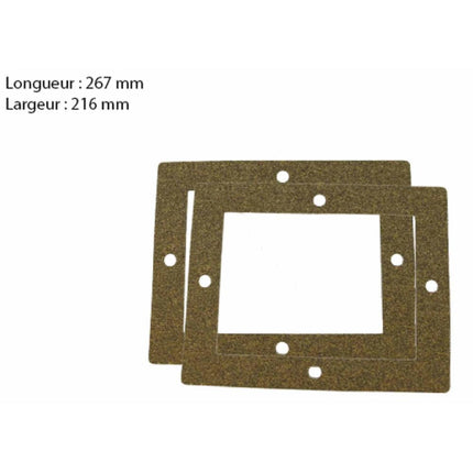 Hayward SPX1084BPAK2 Gasket Replacement for Automatic Skimmers, Set of 2