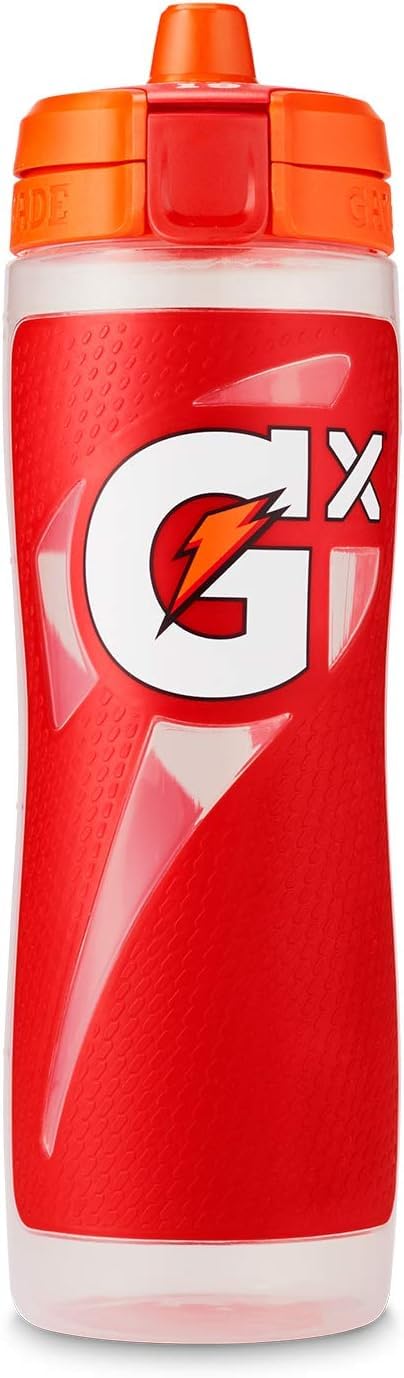 Gatorade Kitchen Gx Bottle, Plastic, Red