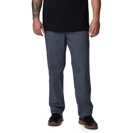 Columbia Men's Big Rapid Rivers Pant, Sun Protection, Active Fit Pants, -Graphite, 48x34