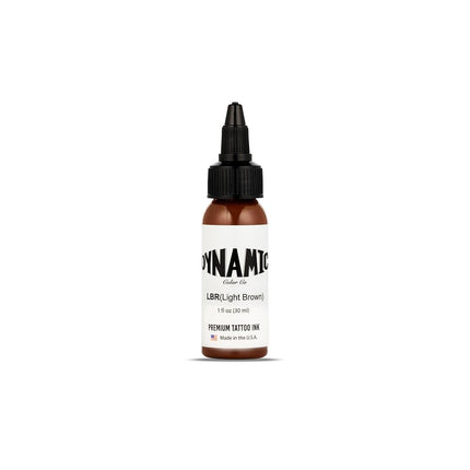 Dynamic Light Brown Tattoo Ink Bottle 1oz