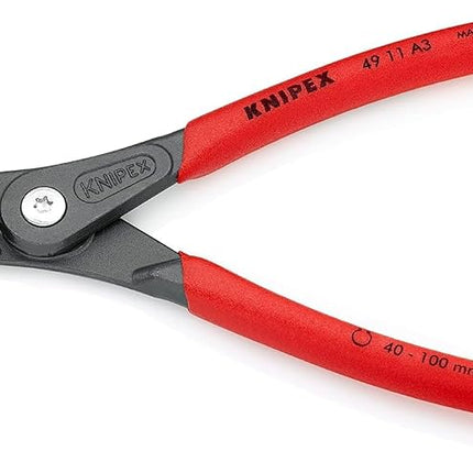 KNIPEX Präzisions-Sicherungsringzange für Außenringe, 49 11 A3