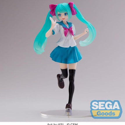 SEGA Goods Hatsune Miku - 16th Birthday to Kei - Luminasta Figurine, 18 cm