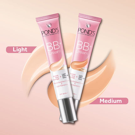 POND'S Bright Miracle BB+ Cream Ivory Lightweight Foundation Cream 18g