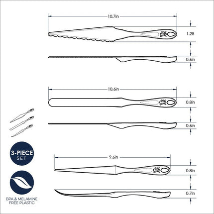 Nordic Ware Bundt Finishing Tool Kit