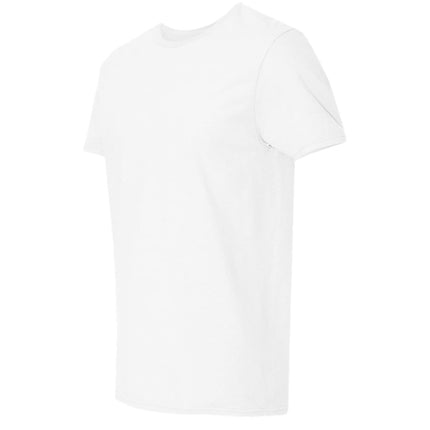 Fruit of the Loom Mens Tag-Free Cotton Undershirts, Regular - Crew - 4 Pack White, S