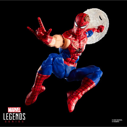 Marvel Legends Series Magic: The Gathering Battle-Damaged Spider-Man, 6-Inch Action Figure Toy Plus Exclusive Foil Collectible Card Game Trading Card