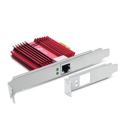 TP-Link TX401 10Gb PCIe Network Card, RJ45 Ethernet Adapter, Cat6A Cable