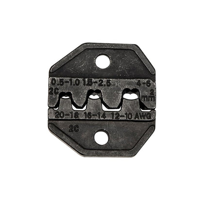 Klein Tools VDV205-036 Wire Crimper Die, Terminal, Open Barrel, AWG 10-20, Replacement Die, Non Insulated