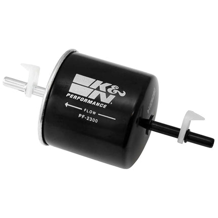 K&N Gasoline Fuel Filter: High Performance Fuel Filter, Premium Engine Protection, Compatible with 1982-2013 Ford, Lincoln, Mercury, Mazda Fuel Injected Gasoline Engines, PF-2300