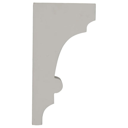Ekena Millwork BKT05X10X03DI-CASE-2 4 inch W x 5 1/4 inch D x 10 inch H Diane Bracket (2-Pack),