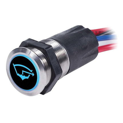 Blue Sea Systems 4181 Switch Button 15A OFF-ON BACK