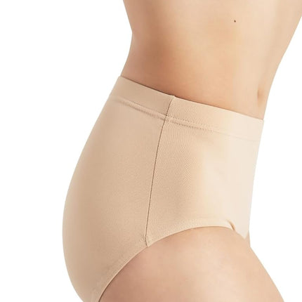 Capezio Women's Brief, Nude, Extra Small