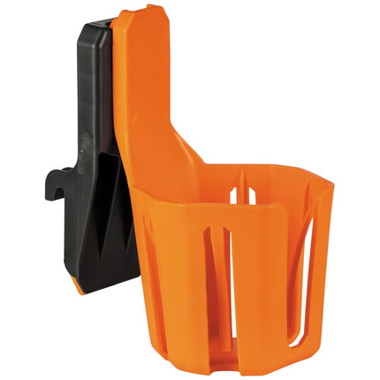 Klein Tools 54817MB MODbox Cup Holder, Modular Tool Storage System Side Mounting Accessory, Easy One-Handed Attachment, Anti-Spill