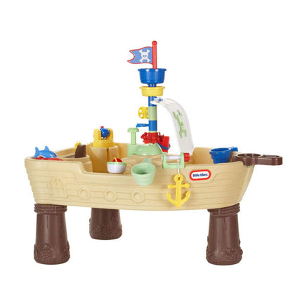 little tikes Anchors Away Pirate Water Playset. Outdoor Garden Toy, Safe & Portable Kids Table. Sensory Toy for Garden Games, Encourages Creative Play, For Ages 18 Months+