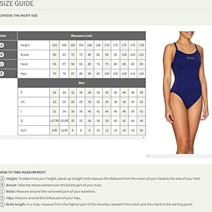 ARENA Women's Print Challenge Back One Piece Swimsuit, Tie Dye Stripes Martinica, 22