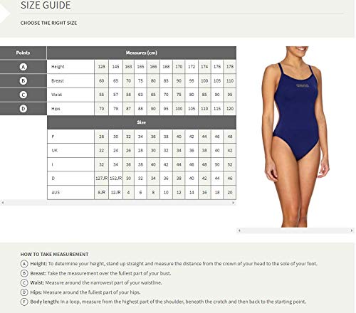 ARENA Women's Print Challenge Back One Piece Swimsuit, Tie Dye Stripes Martinica, 22