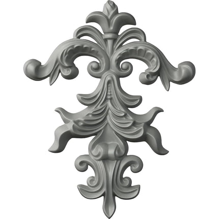 Ekena ONL09X11X01AT 9 1/4" W x 11 3/4" H x 1 1/8" P Attica Drop Onlay, Primed
