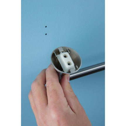 Moen Darcy 18 in. Towel Bar with Press and Mark in Brushed Nickel