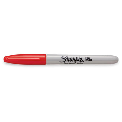 Sharpie Color Burst Permanent Markers, Fine Point, Red