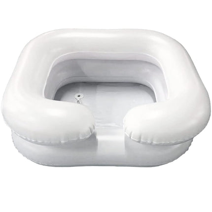 DMI Inflatable Hair Washing Basin for Bedridden Disabled, Injured, Elderly, Kids, Portable Hair Washing Station Portable Shampoo Bowls for Home, Loc Detox Tub For Dreads