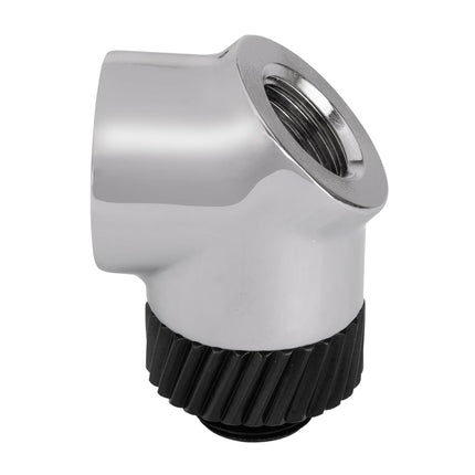 Thermaltake Adaptador Pacífico SF de 45 Grados Plateado/Negro/RLC DIY/Racores CL-W397-CU00SL-A