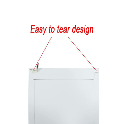 Bonfasvo Rigid Mailers 30 Pack 10 x 13.5 inches White Self Seal Stay Flat Bulk Cardboard Kraft No Bend Mailers Peel and Seal for Document Photos Pictures Papers Files CD