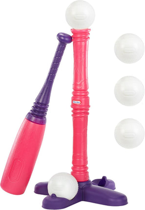 Little Tikes T-Ball Set, Pink, 5 Balls, for Toddle