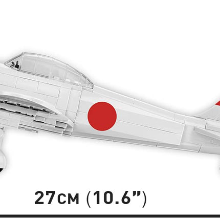 Cobi 1:32 Scale Historical Collection World War II Mitsubishi A6M2 Zero-Sen Fighter Plane 347-Pieces Building Block Kit