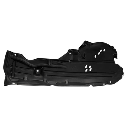 TRQ Front Right Rearward Inner Fender Liner Black Passenger Side Compatible with 2006-2010 INFINITI M35 M45 IN1251104