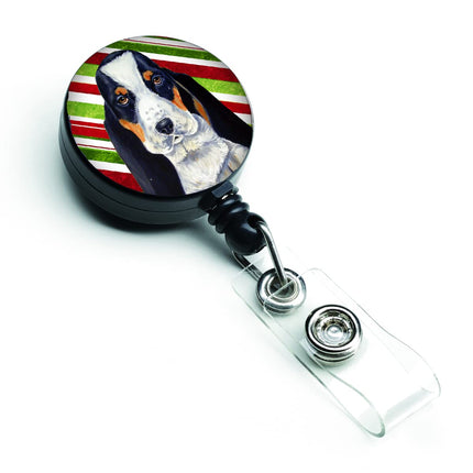 Caroline's Treasures Basset Hound Candy Cane Holid