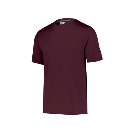 Russell Athletic Mens Short Sleeve Performance T-Shirt Short Sleeve Shirt - Red -