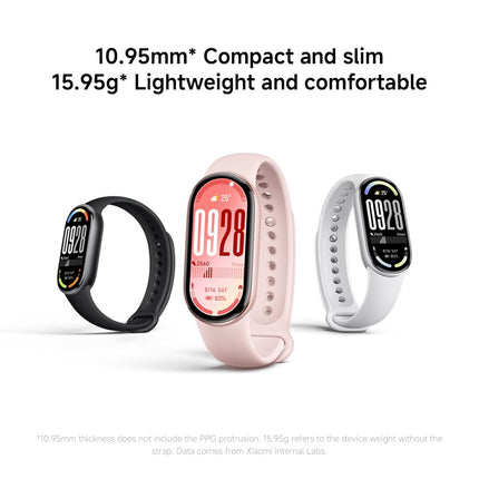 Xiaomi Smart Band 10, Fitness Tracker for Men Women, 21 Days Battery,Black