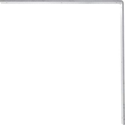 Ekena Millwork BKTM02X20X20HAHLB Steel Bracket Hamilton, 2"W x 20"D x 20"H, Hammered Light Blue