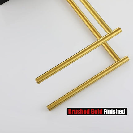 JQK Toallero de Mano con Acabado en Bronce Frotado con Aceite, Soporte Moderno en Forma de Árbol de Pie para Encimera con 2 Barras de 30,5 cm, Acero Inoxidable 304 ORB, HTT172-ORB