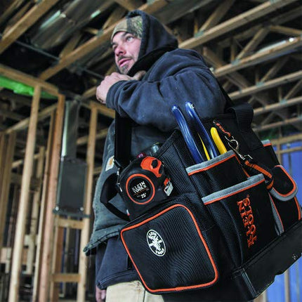 Tool Bag Tradesman Pro Tool Tote 40 Pockets 10-Inch