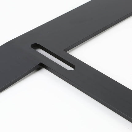 DNA MOTORING SBK-LM-350Z Pair of Low Mount Tensile Steel Seat Brackets Compatible with 350Z 03-09, Black