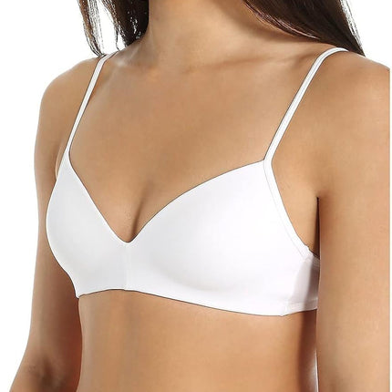 Maidenform Girl Big Girls' Slim Softi Cup Bra, White, 34A