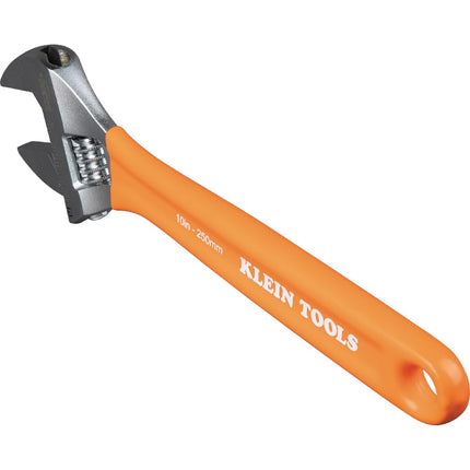 KLEIN TOOLS D5072 Adjustable Wrench Set, 6-Inch and 10-Inch Extra Capacity Forged Steel Wrenches, SAE and Metric Scales, 2-Piece