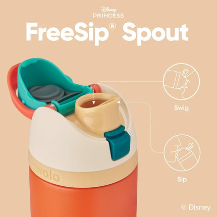 Owala Disney Princess FreeSip Insulated Water Bottle - 710ml (24oz) Moana