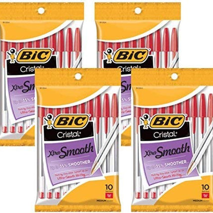 BIC Cristal Stic Ballpoint Pen, 1.0mm, Medium Poin