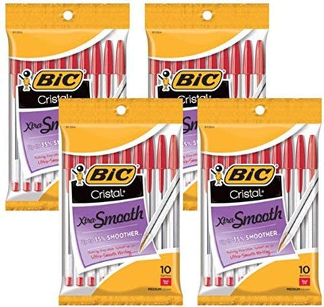 BIC Cristal Stic Ballpoint Pen, 1.0mm, Medium Poin