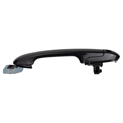 TRQ Front Left Exterior Door Handle Black Drivers 