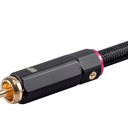 Monoprice Onix Series Digital Coaxial Audio/Video RCA Subwoofer CL2 Rated Cable, RG-6/U 75-ohm 15ft,Black