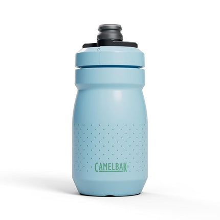 CamelBak Podium 15oz Bike Water Bottle - Easy Squeeze Bottle - Fits Most Bike Cages, Crystal Blue