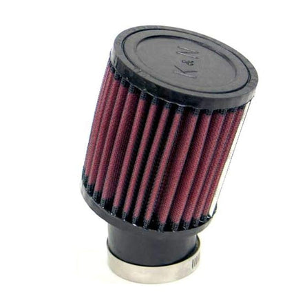 K&N Universal Clamp-On Air Filter: High Performance, Premium, Washable, Replacement Engine Filter: Flange Diameter: 1.9375 In, Filter Height: 4 In, Flange Length: 2 In, Shape: Round, RU-1400