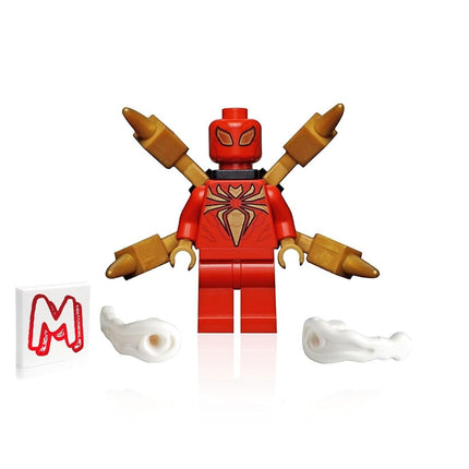 LEGO Marvel Super Heroes Spider-man Minifigure - Iron Spider Armor (with Mechanical Arms and Power Blasts)
