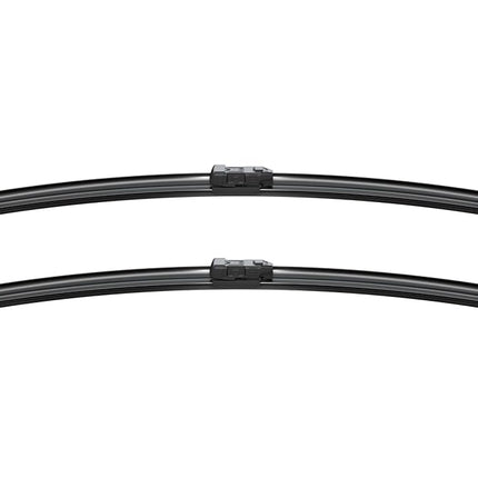 Bosch Wiper Blade Aerotwin A825S, Length: 600mm/600mm – Set of Front Wiper Blades - Only for Left-Hand Drive (EU)